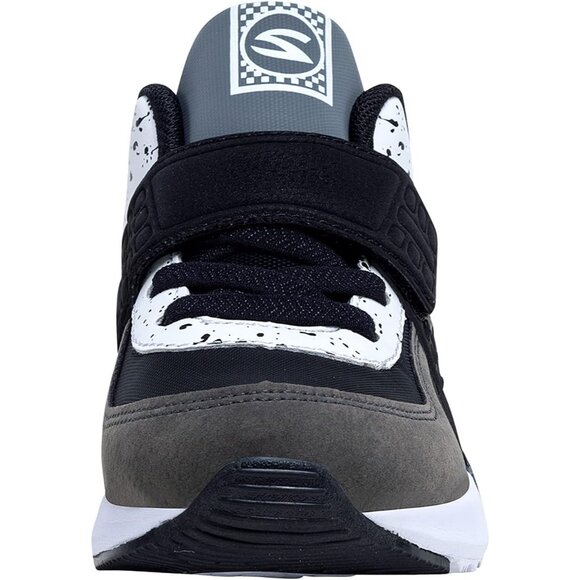 Kids Black Lightweight Tennis Athletic Casual Running Shoes Breathable Sneakers - Picture 3 of 7